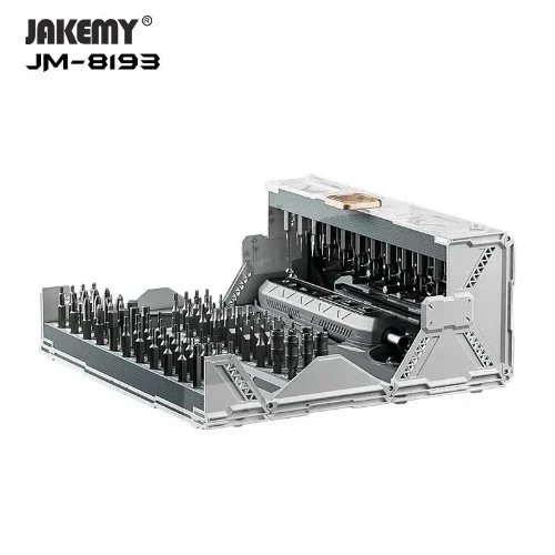 Σετ Ηλεκτρικών Κατσαβιδιών 500 Mha 3.7V Μπαταρίας 180 σε 1 Σε Κασετίνα - Jakemy Σετ Ηλεκτρικών Κατσαβιδιών 500 Mha 3.7V Μπαταρίας 180 σε 1 Σε Κασετίνα - Jakemy