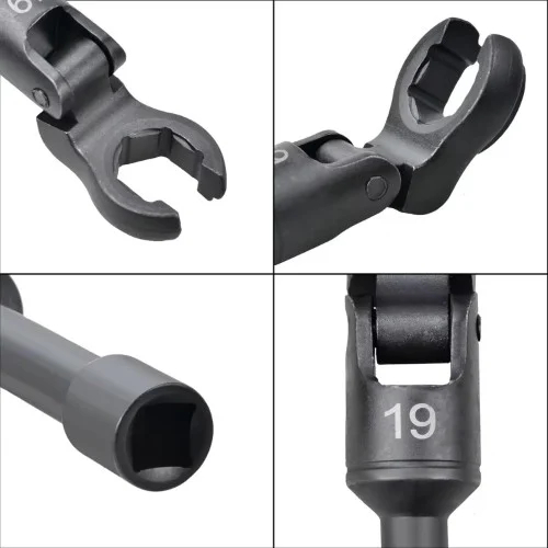 Σετ Καρυδάκια Brake Line με Άνοιγμα Crowfoot 6 Τεμαχίων Σετ Καρυδάκια Brake Line με Άνοιγμα Crowfoot 6 Τεμαχίων