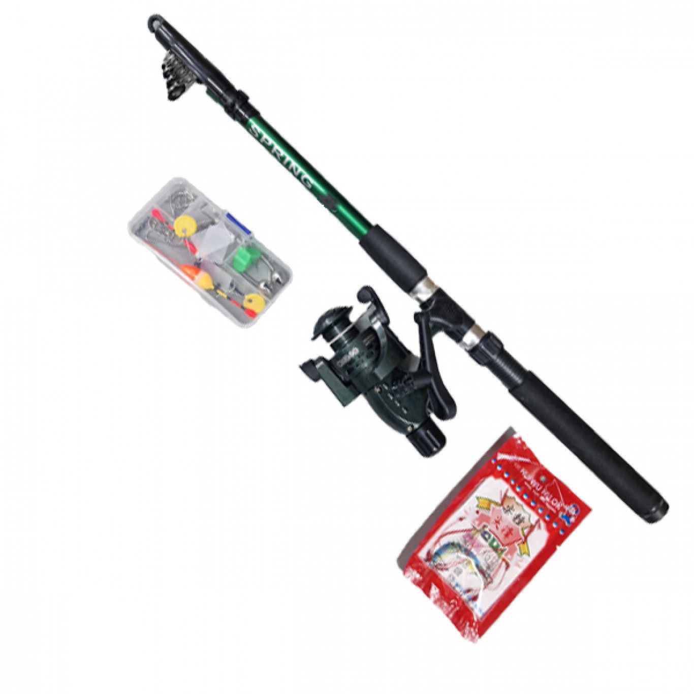 Σετ Ψαρέματος με Τηλεσκοπικό Καλάμι 2.7μ - Μηχανάκι και Αγκίστρια - Fishing Set For Beginners Σετ Ψαρέματος με Τηλεσκοπικό Καλάμι 2.7μ - Μηχανάκι και Αγκίστρια - Fishing Set For Beginners