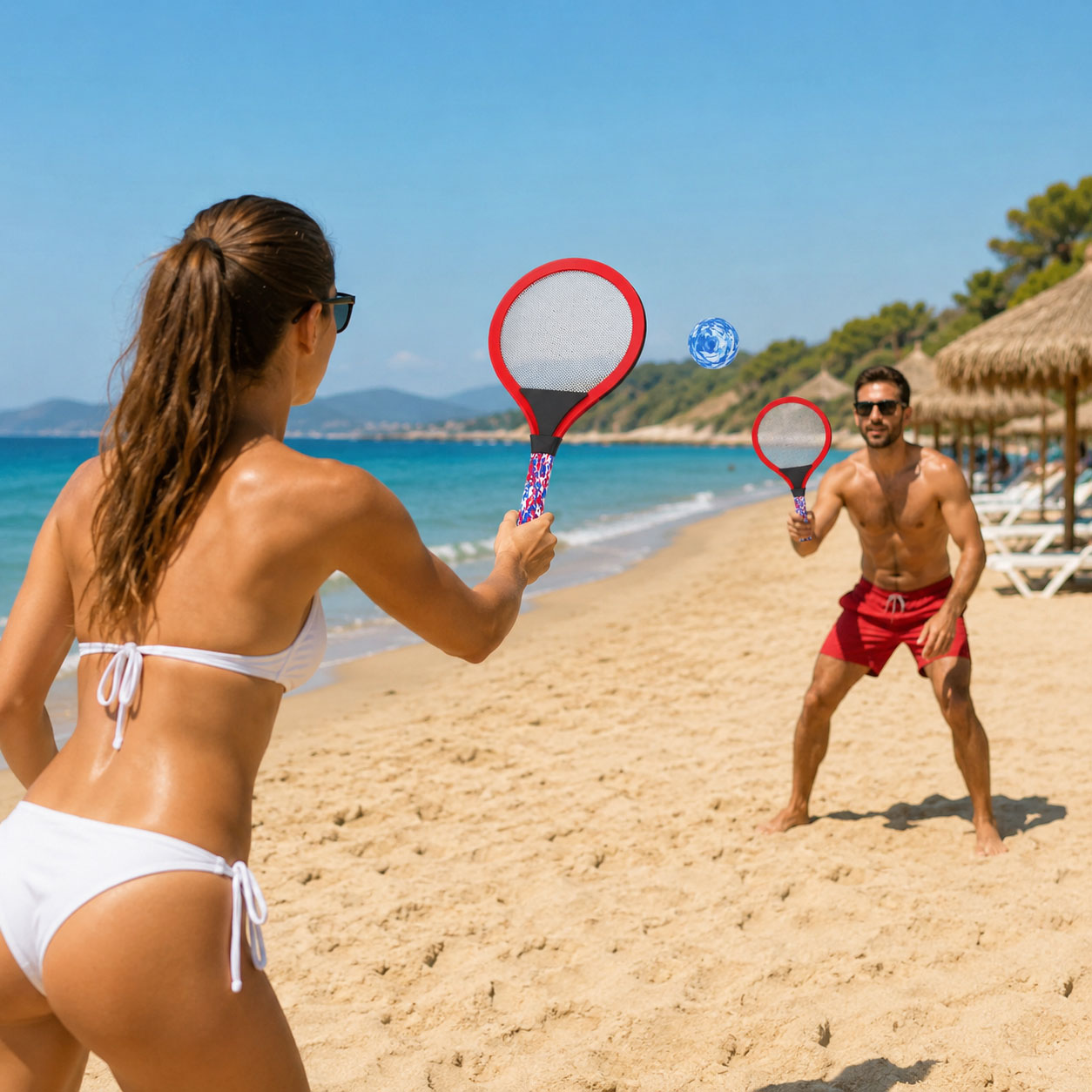 Σετ Ρακετών Badminton με Μπαλάκια Σετ Ρακετών Badminton με Μπαλάκια