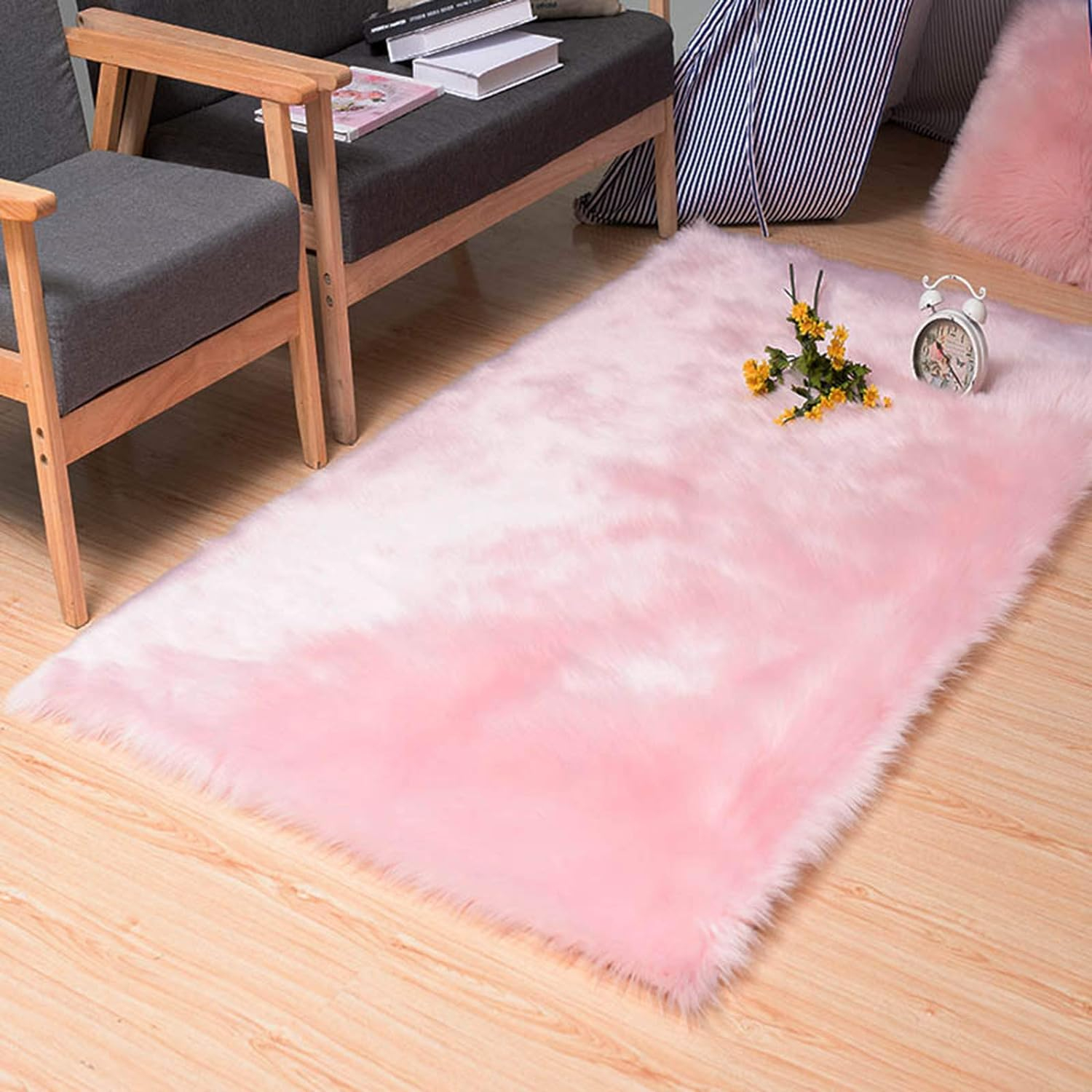 Sheepskin Χνουδωτό Χαλί Διάδρομος Από Συνθετική Γούνα 120x60 εκ. Sheepskin Χνουδωτό Χαλί Διάδρομος Από Συνθετική Γούνα 120x60 εκ.