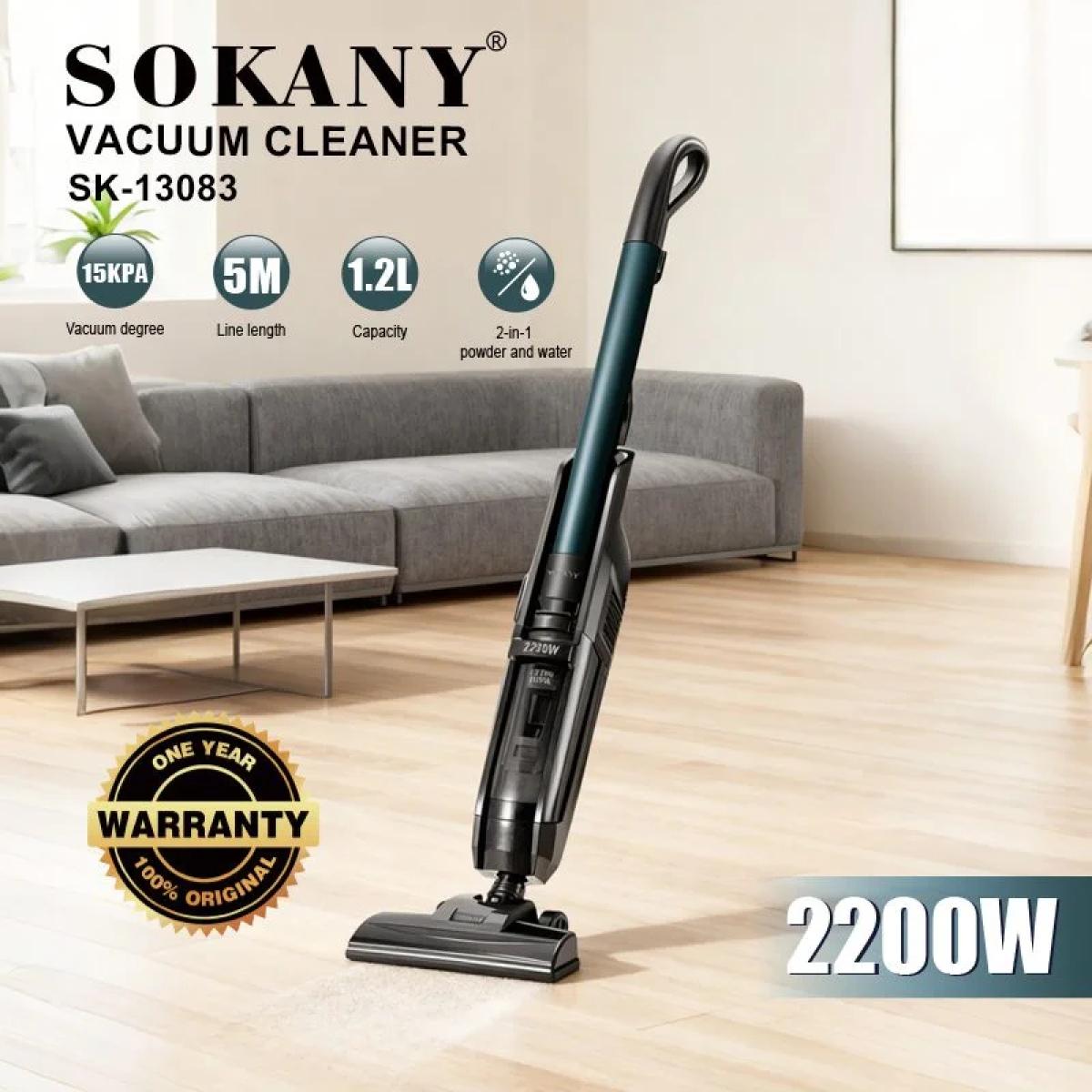 Σκούπα Stick Χειρός 2 Σε 1 Υγρών Και Στερεών 2200W 1.2L Sokany SK-13083 Σκούπα Stick Χειρός 2 Σε 1 Υγρών Και Στερεών 2200W 1.2L Sokany SK-13083