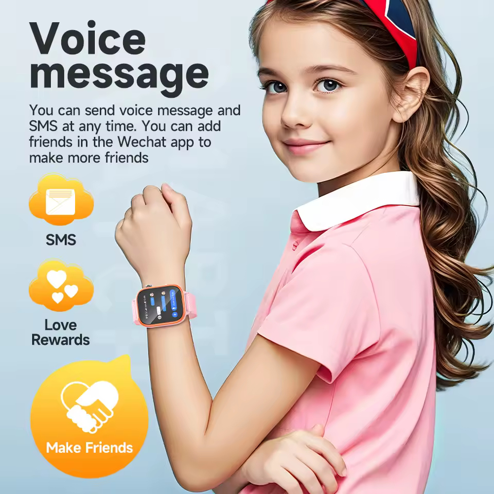 Smartwatch Παιδικό 4G με GPS, WiFi & Κάμερα - Hoco Smartwatch Παιδικό 4G με GPS, WiFi & Κάμερα - Hoco
