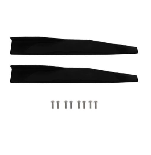 Spoiler Αυτοκινήτου Πλαϊνά 75cm Γυαλιστερά Μαύρα 2 τμχ Spoiler Αυτοκινήτου Πλαϊνά 75cm Γυαλιστερά Μαύρα 2 τμχ