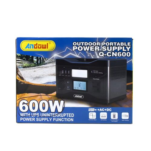 Σταθμός ασύρματης & ενσύρματης φόρτισης 533Wh 50Ah 5-220V 600W Andowl μαύρο Σταθμός ασύρματης & ενσύρματης φόρτισης 533Wh 50Ah 5-220V 600W Andowl μαύρο