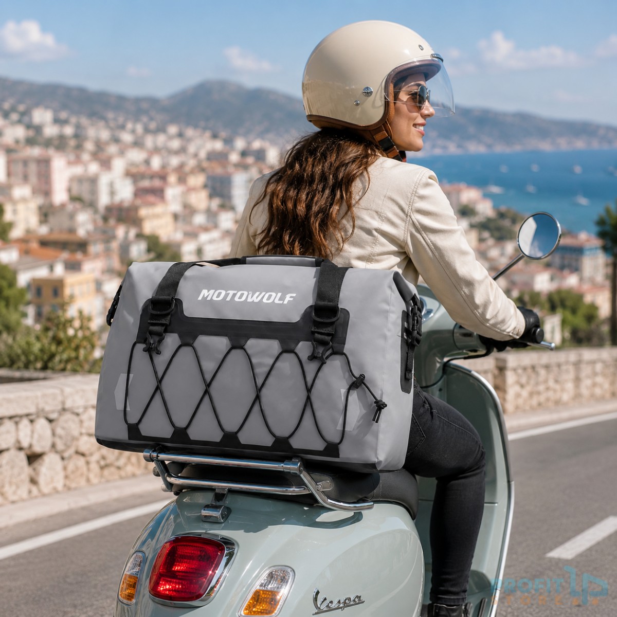 Στεγανός Σάκος 40L Ουράς Μοτοσυκλέτας Motowolf MB4 – Ευελιξία και Άνεση Στεγανός Σάκος 40L Ουράς Μοτοσυκλέτας Motowolf MB4 – Ευελιξία και Άνεση