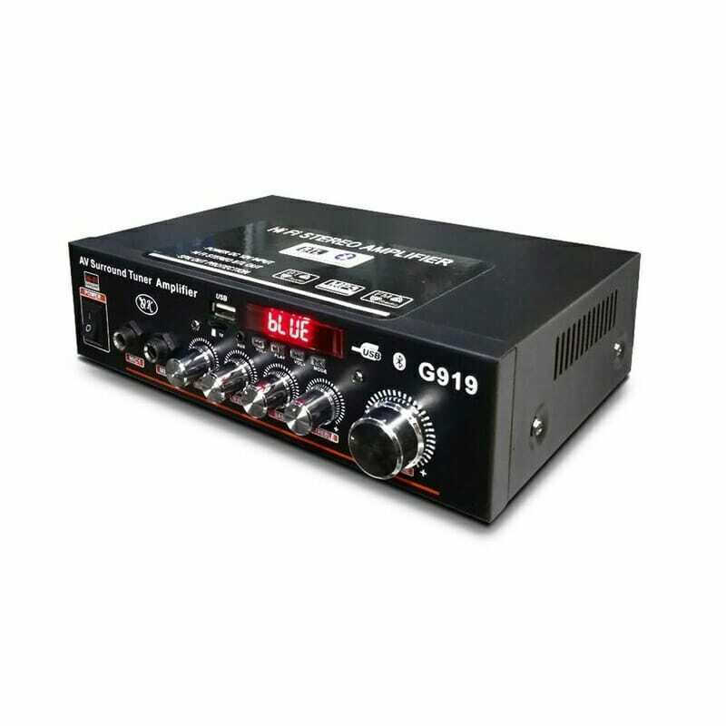 Στερεοφωνικός Ενισχυτής Ήχου Bluetooth Hi-Fi 2x18W με FM, USB & Τηλεχειριστήριο Pervoi Στερεοφωνικός Ενισχυτής Ήχου Bluetooth Hi-Fi 2x18W με FM, USB & Τηλεχειριστήριο Pervoi