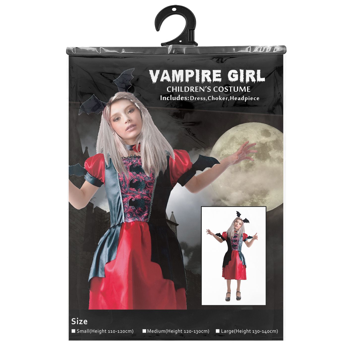 Στολή Παιδική Βαμπιρίνα Carnavalista – Αποκριάτικη Στολή Κοριτσιού Στολή Παιδική Βαμπιρίνα Carnavalista – Αποκριάτικη Στολή Κοριτσιού