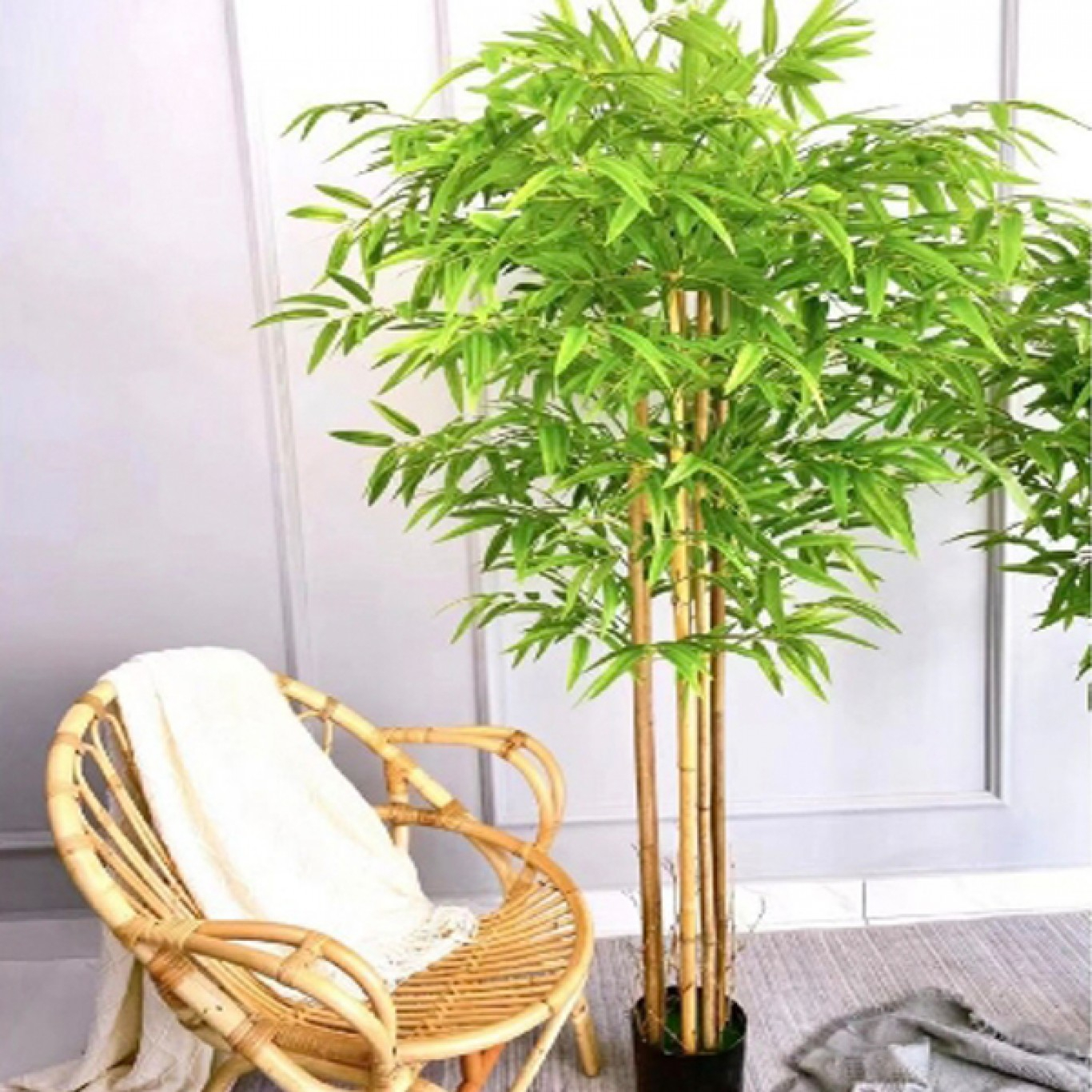 150cm Τεχνητό Διακοσμητικό Φυτό Μπαμπού σε Γλάστρα 150cm Τεχνητό Διακοσμητικό Φυτό Μπαμπού σε Γλάστρα