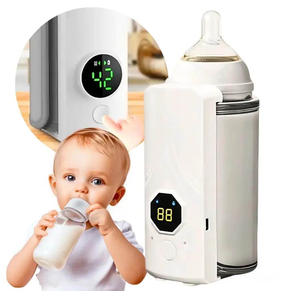 Θερμαντήρας Μπιμπερό Φορητός και Επαναφορτιζόμενος με Ψηφιακή Οθόνη και Ρύθμιση Θερμοκρασίας Θερμαντήρας Μπιμπερό Φορητός και Επαναφορτιζόμενος με Ψηφιακή Οθόνη και Ρύθμιση Θερμοκρασίας