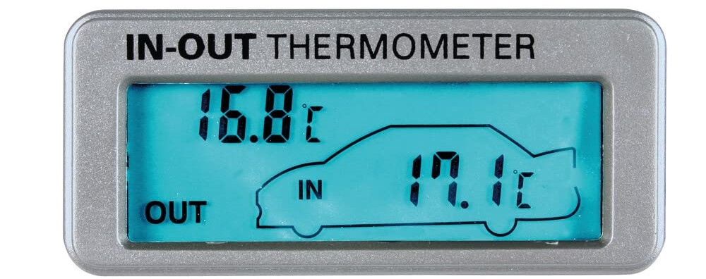 Θερμόμετρο Αυτοκινήτου In & Out 12V 24V - Με Ένδειξη Εσωτερικής & Εξωτερικής Θερμοκρασίας - Maxeed Θερμόμετρο Αυτοκινήτου In & Out 12V 24V - Με Ένδειξη Εσωτερικής & Εξωτερικής Θερμοκρασίας - Maxeed