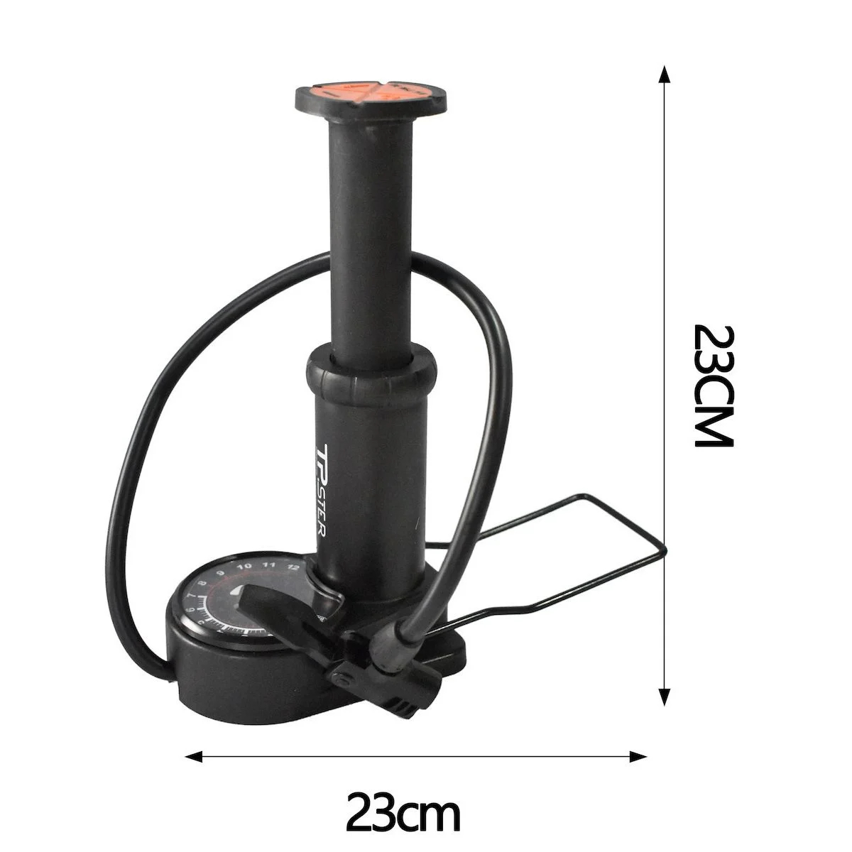 Τρόμπα Ποδιού με Μανόμετρο 23cm - TPSTER Τρόμπα Ποδιού με Μανόμετρο 23cm - TPSTER