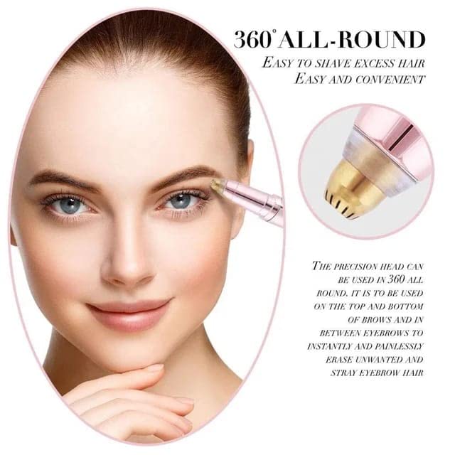 Υποαλλεργικό Eyebrows Hair Remover Αποτριχωτικό Φρυδιών για Όλους τους Τύπους Δέρματος USB Επαναφορτιζόμενο Υποαλλεργικό Eyebrows Hair Remover Αποτριχωτικό Φρυδιών για Όλους τους Τύπους Δέρματος USB Επαναφορτιζόμενο