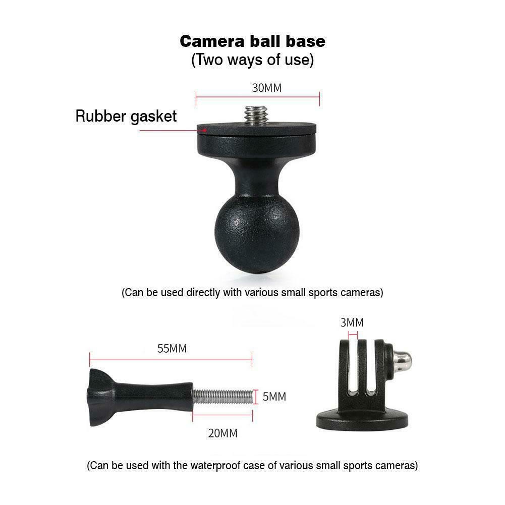 Βάση Αλουμινίου για GoPro - Action Κάμερα για Καθρέπτη Μηχανής - MOTOWOLF Βάση Αλουμινίου για GoPro - Action Κάμερα για Καθρέπτη Μηχανής - MOTOWOLF