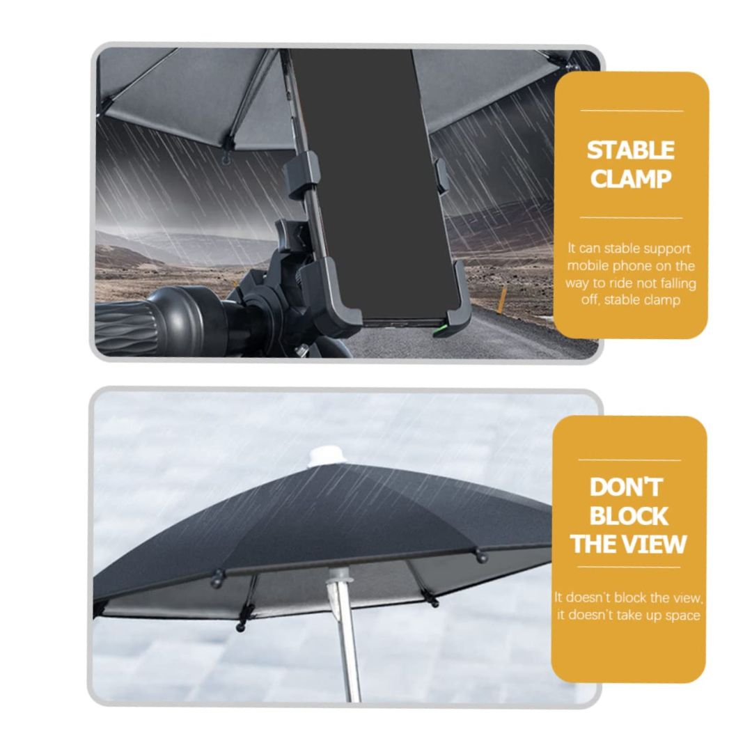 Βάση Κινητού Μοτοσυκλέτας με Ρυθμιζόμενο Βραχίονα για τον Καθρέπτη & Αφαιρούμενη Ομπρέλα Σκίασης Βάση Κινητού Μοτοσυκλέτας με Ρυθμιζόμενο Βραχίονα για τον Καθρέπτη & Αφαιρούμενη Ομπρέλα Σκίασης