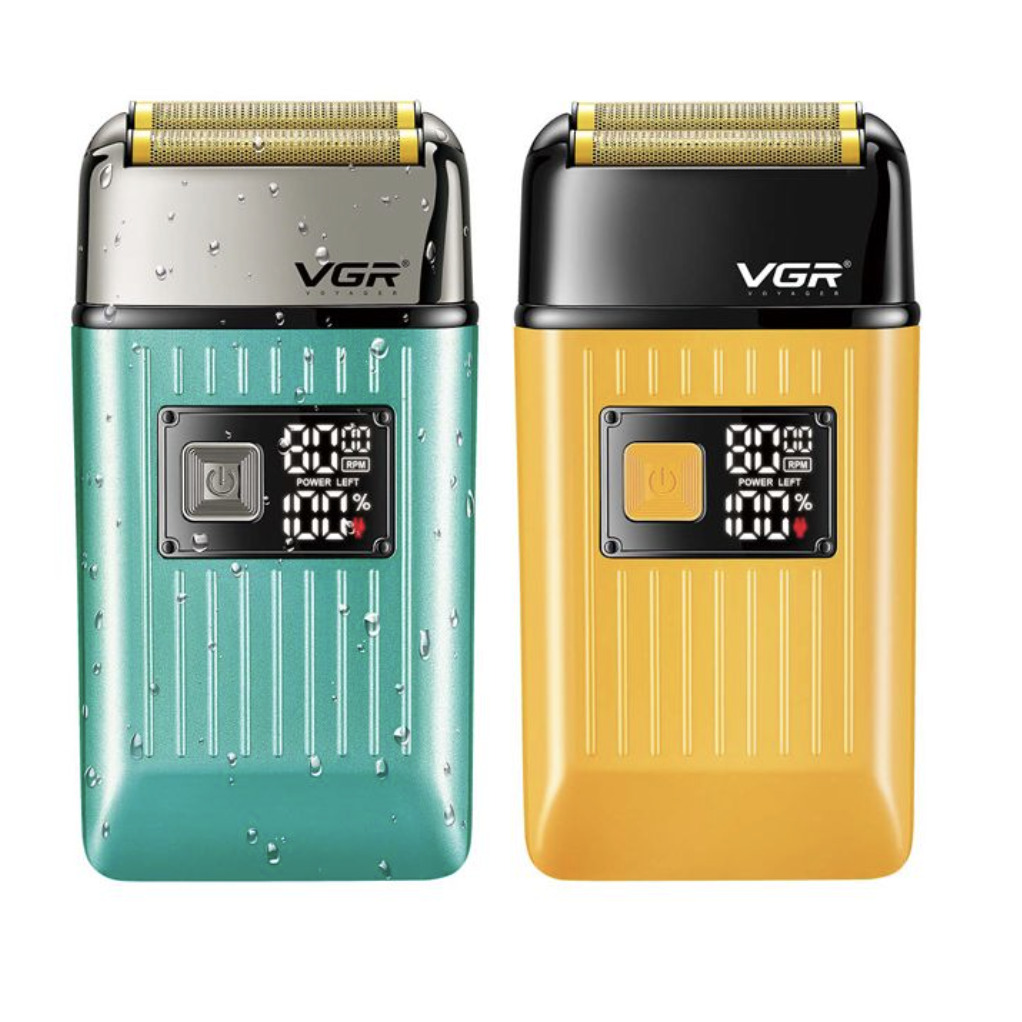 VGR Επαγγελματική Ξυριστική Μηχανή Αδιάβροχη με Οθόνη LED με Μπαταρία Μεγάλης Χωρητικότητας 1400mAh VGR Επαγγελματική Ξυριστική Μηχανή Αδιάβροχη με Οθόνη LED με Μπαταρία Μεγάλης Χωρητικότητας 1400mAh