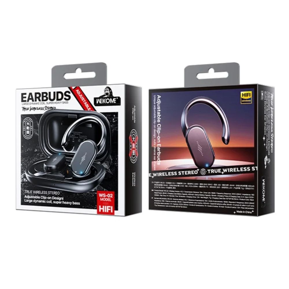 Bluetooth Ασύρματα Ακουστικά με Αδιάβροχη Προστασία σε Μαύρο Χρώμα Wekome Bluetooth Ασύρματα Ακουστικά με Αδιάβροχη Προστασία σε Μαύρο Χρώμα Wekome