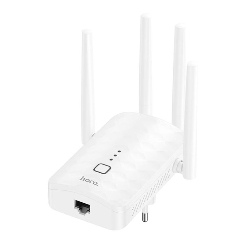 WiFi Repeater Hoco 2.4GHz 300Mbps με 4 Κεραίες – Ενισχυτής Σήματος WiFi Repeater Hoco 2.4GHz 300Mbps με 4 Κεραίες – Ενισχυτής Σήματος