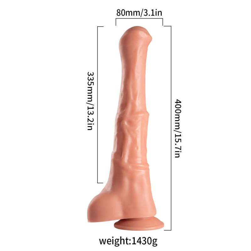 XL Ρεαλιστικό Dildo με Βεντούζα XL Ρεαλιστικό Dildo με Βεντούζα