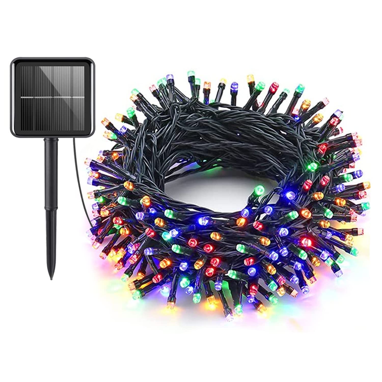Χριστουγεννιάτικα Ηλιακά Λαμπάκια 500 LED – 25m Πολύχρωμα Φωτάκια Εξωτερικού Χώρου Χριστουγεννιάτικα Ηλιακά Λαμπάκια 500 LED – 25m Πολύχρωμα Φωτάκια Εξωτερικού Χώρου