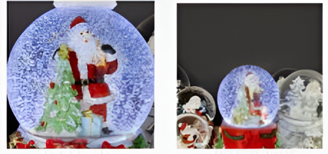 Χριστουγεννιάτικη Χιονόμπαλα με Άγιο Βασίλη και Δέντρο 15cm με LED Φως Χριστουγεννιάτικη Χιονόμπαλα με Άγιο Βασίλη και Δέντρο 15cm με LED Φως