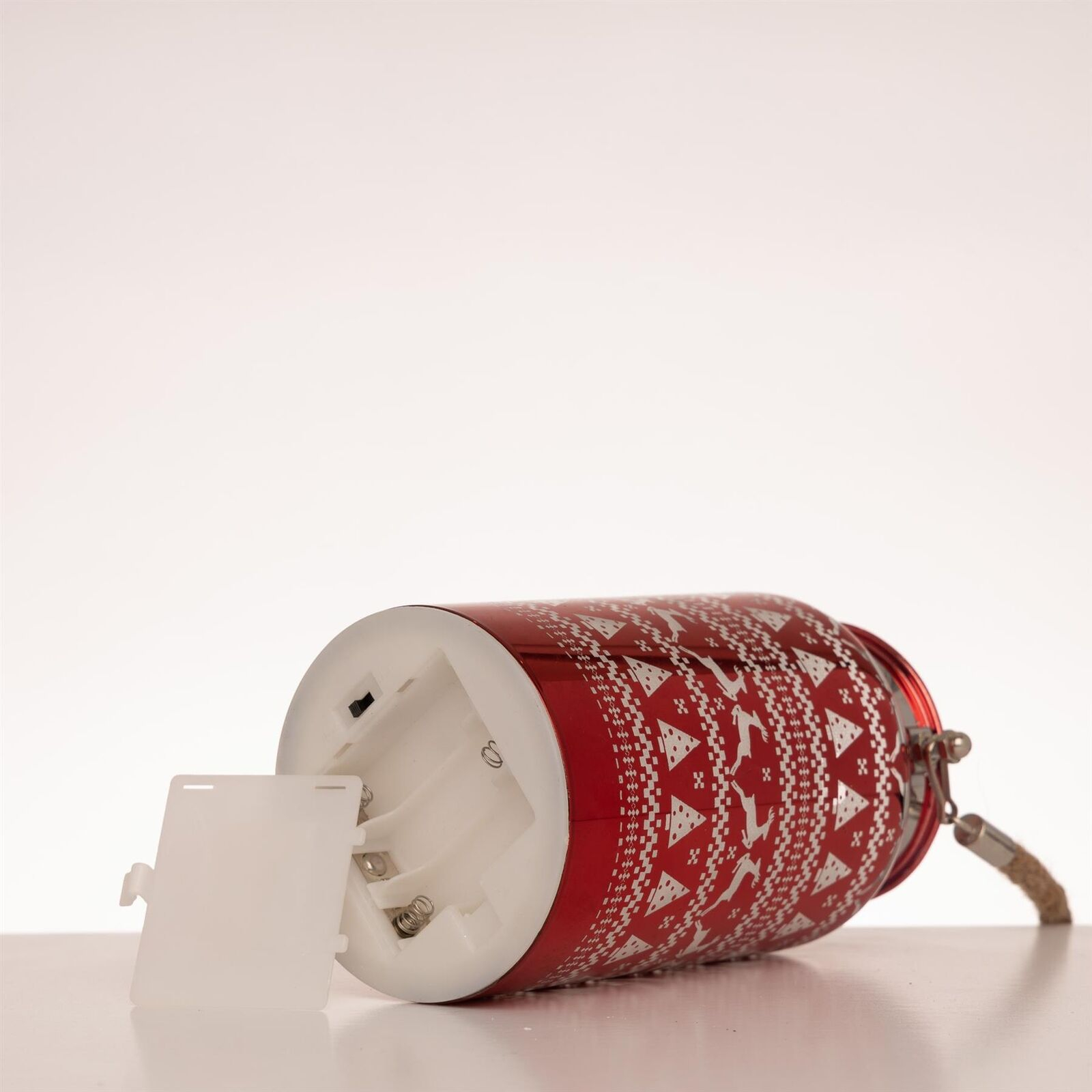 Χριστουγεννιάτικο Διακοσμητικό Κηροπήγιο με LED Φωτισμό 20 x 10cm - Κόκκινο Χριστουγεννιάτικο Διακοσμητικό Κηροπήγιο με LED Φωτισμό 20 x 10cm - Κόκκινο